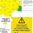 L’Hérault sera placé en vigilance jaune pluie-inondation samedi 27 avril à partir de 22 heures.