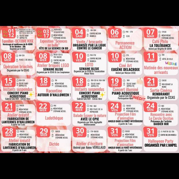 Les échos de Loupian : octobre 2025