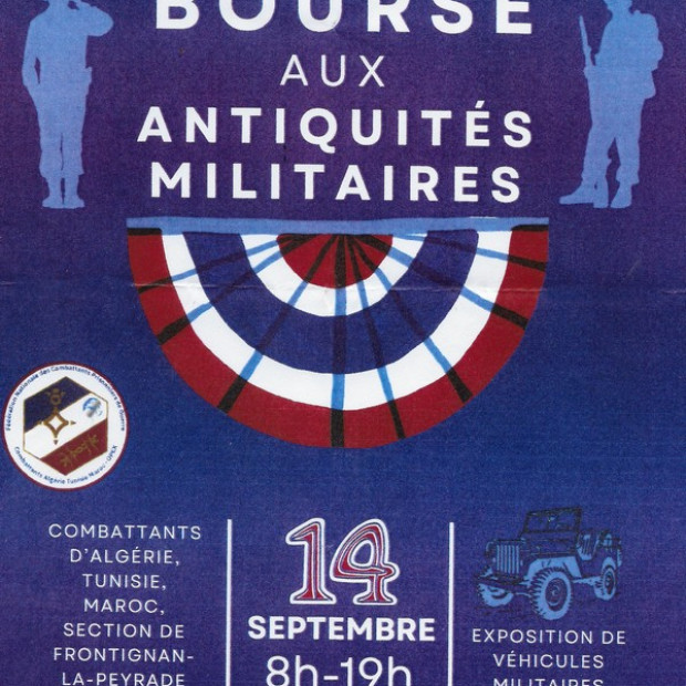 Evènement - Bourse aux antiquités militaires.