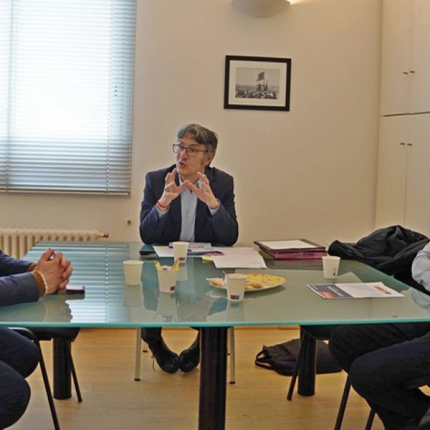 Visite du président de la Chambre de Métiers et de l’Artisanat à Frontignan la Peyrade