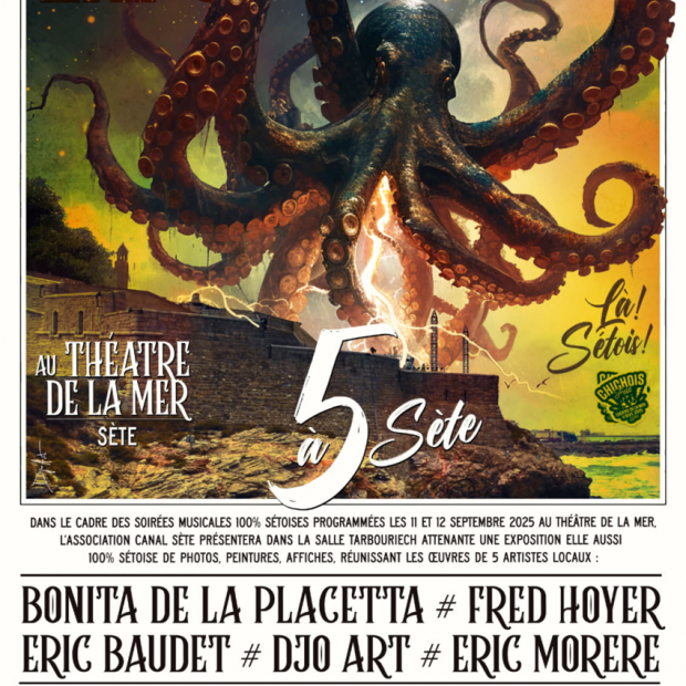 5 à Sète : une exposition Rock’n’Roll à la Salle Tarbouriech